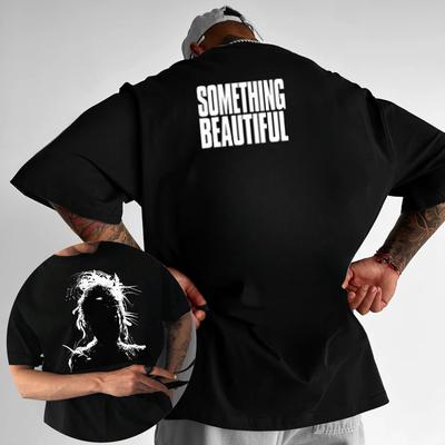 2025 Summer Miley Cyrus Some Beautiful Album Tshirts Mens Cotton Shortsleeved Tshirts Street Singers Graphic Tshirts