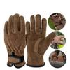1Pair Hand Protection Cowhide Protective Gloves Leather Labor Protective Gloves Garden