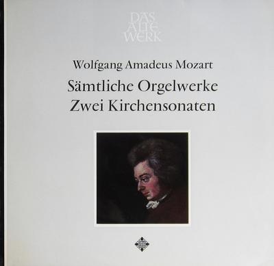 LP Record WOLFGANG AMADEUS MOZART - HERBERT T - Sämtliche Orgelwerke - Zwei Kirchen SAWT9555B TELEFUNKEN 1969 Germany Classical Used