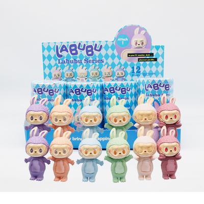 Labubu Blind Box Figur Puppe Umgebend Niedliche Kinderpuppe Ornament Automodell