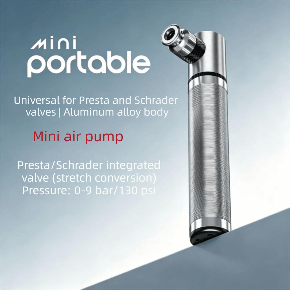 Mini Size Mini Bike Pump Aluminum Zinc Zinc Alloy Cycling Pump Mini Air Pump Household