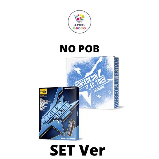 Select POB SET Ver BTS Jin RUNSEOKJIN EP TOUR in GOYANG The Original CHALLENGE BOOK