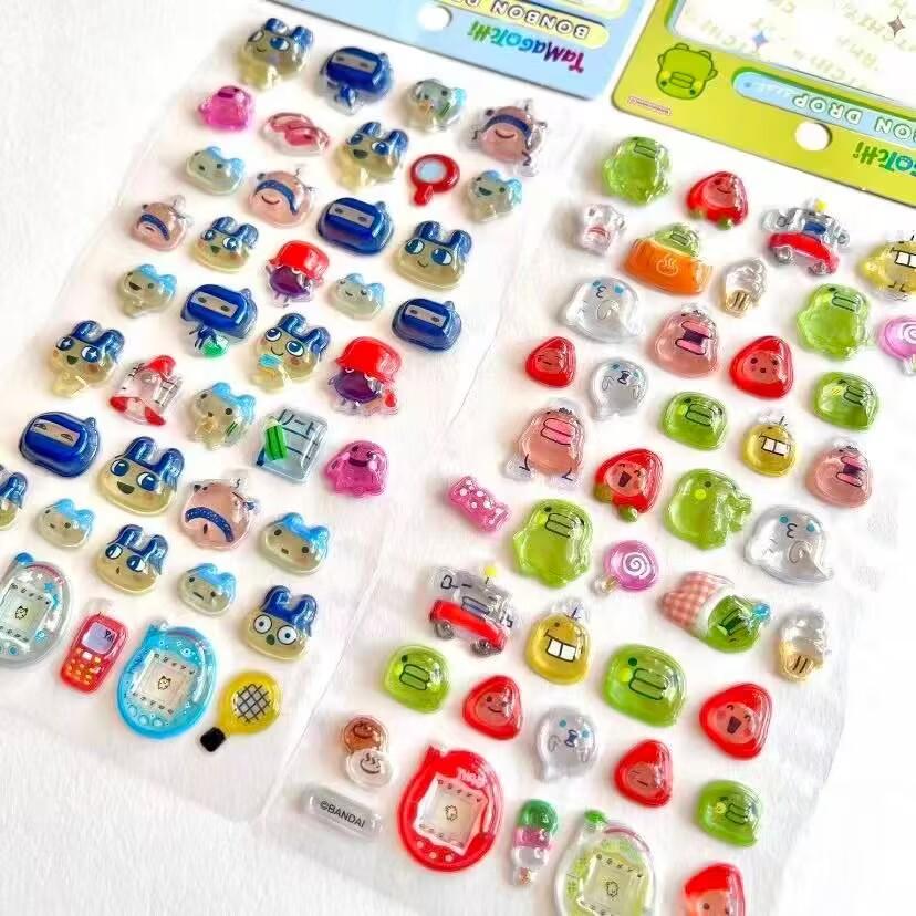 New 2026 stickers 3D DIY Relief Stickers Cartoon Originality Children Fashion Delicate Personality Decorative Stickers