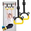 Gymnastic Rings Pull Up Handle Rings with Adjustable Straps Chlidren Adult Home Fitness Equipment Workouts Strength Training