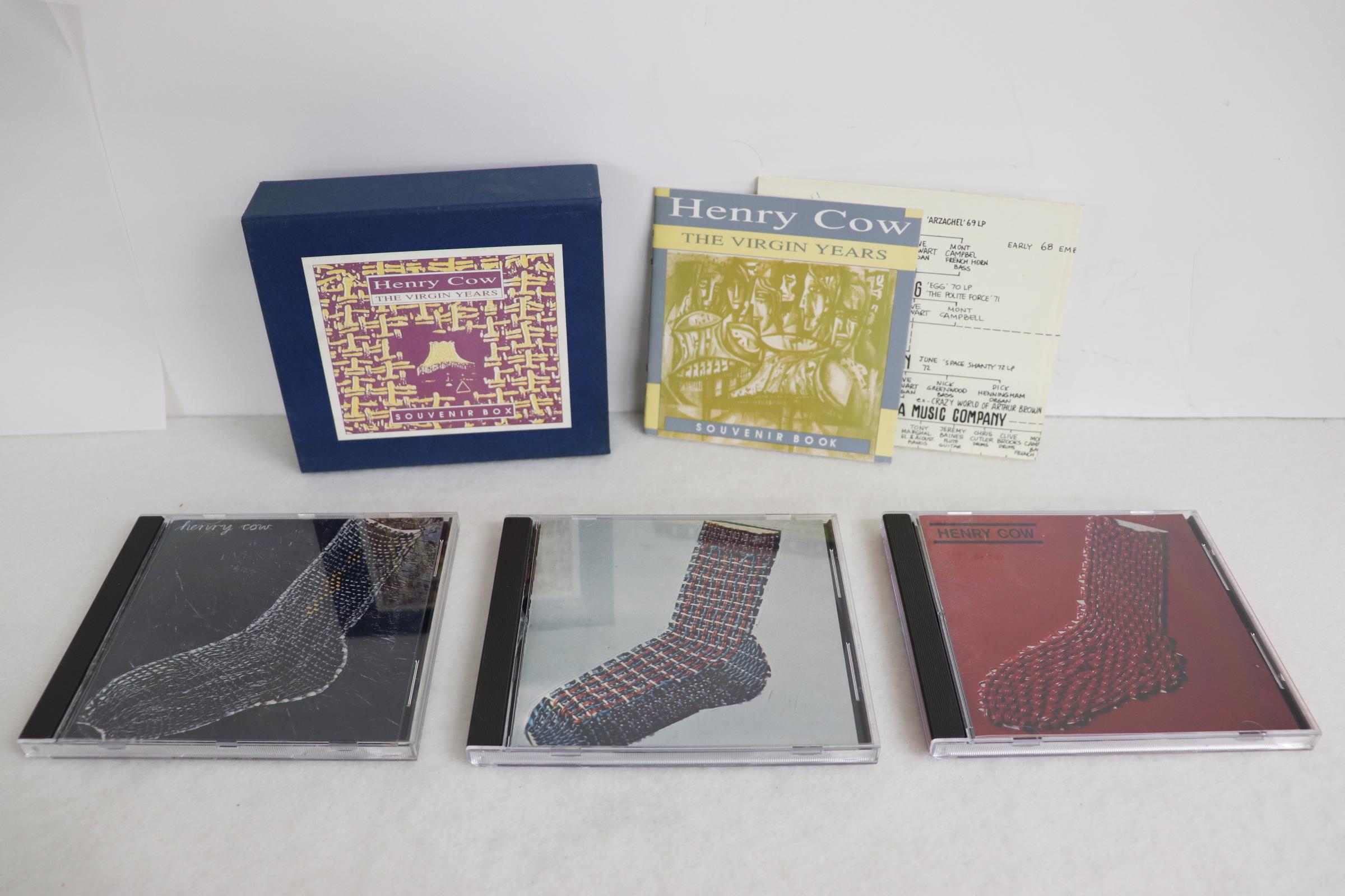 

CD HENRY COW Virgin Years ESD80482ESD804 EAST SIDE DIGI 1991 Japan Rock Used