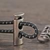 Apparel Shoelace Sportswear Double Hole Stoppers DIY Metal Clamp Lock Toggle Stopper Cord