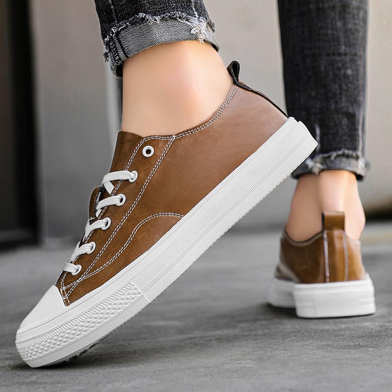 Fashion Men's sports board shoes Trendy and comfortable classic style Outdoor street Daily office work Young high-quality casual shoes