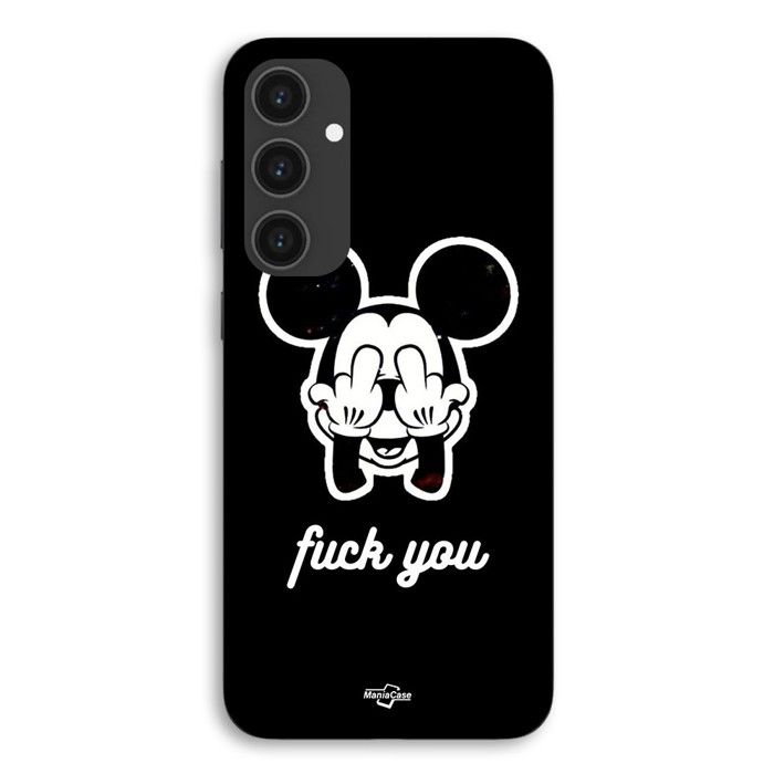 Coque Pour Samsung Galaxy S25 FE Mickey FY noir et blanc Maniacase