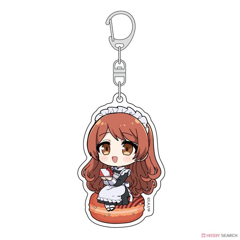

I m in Love with the Villainess Acrylic Keychain Rae Taylor Claire Francois Pendant Bag Car Keychain Cell phone Pendant present 6 cm