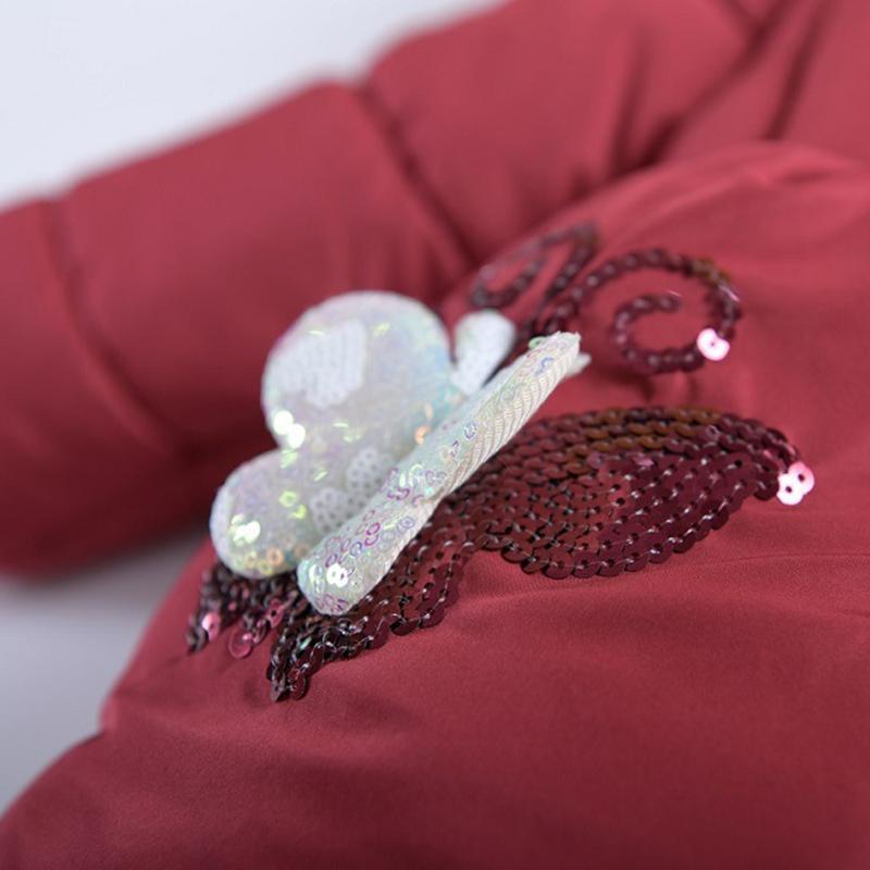 Fjärilsflicka Vinterjacka Barn Förtjockad Jacka Barn Bomullsvadderade Kläder Vinterjacka