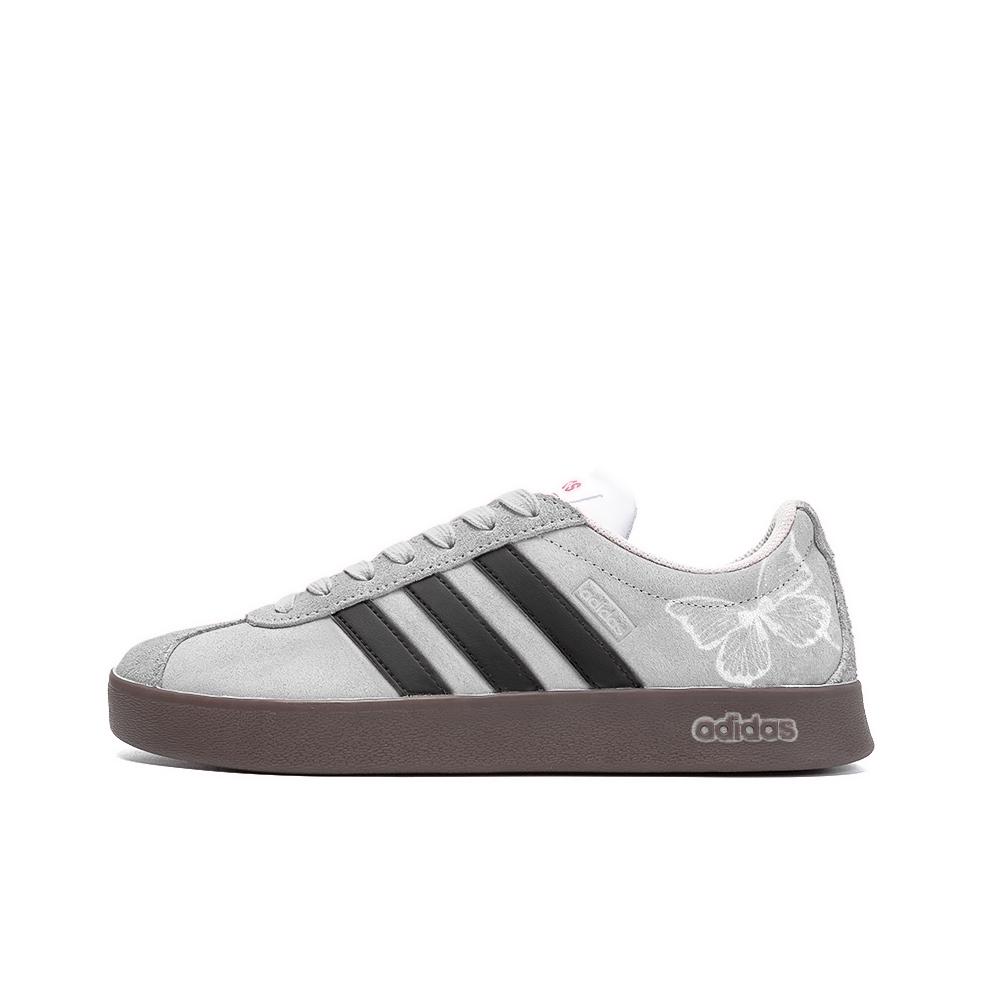 

Adidas Neo Vl Court Qingjue Butterfly, Amber Leather Low top Skateboard Shoes Unisex Gray HQ1802(Team189-) 44⅔