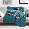 55 Chevy Bel Air Deková přikrývka Měkká domácí dekorace Přikrývka na pohovku Ložnici