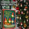 Upgraded 2025 Christmas Magic Wonderland Arrives 24-Day Christmas Advent Calendar 2D Acrylic Holiday Blind Boxes Gif