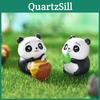 Charming Resin Panda Statues Perfect For Diy Miniature Landscape Decorations