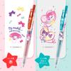 Zebra Sarasa Clip Gel Ballpoint Sanrio My Melody Kuromi 50th Pen, 0.5mm, & Anniversary, 5-Color Set, JJ15-MMKU-5C
