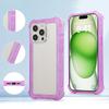 3in1 Military Shockproof Protective Phone Case For iPhone 16 15 14 Pro Max 16 Plus 13 Air Cushion TPU Bumper PC Hard Back Cover