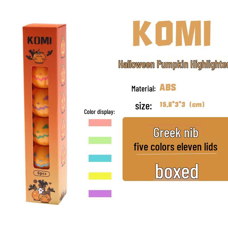 Cartoon Fluorescent Pen Gift Set: Colorful, Cute, and Creative Highlighters for Students