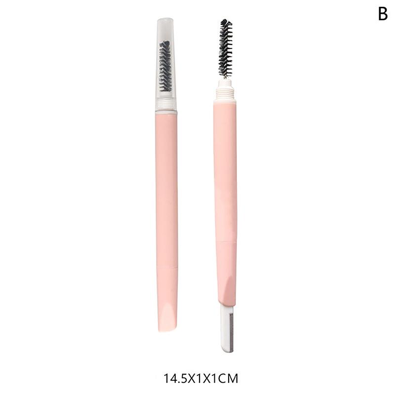 

Инструменты для наращивания ресниц Двусторонний триммер для бровей Расческа для ресниц Щеточка для бровей с защитным чехлом Расческа для бровей из нержавеющей стали B