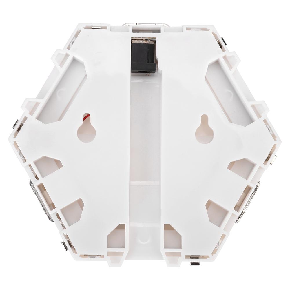 Innovative Hexagonal Shape DIY Wall Decorative Lamp Home Light for Bedroom Living Room Decoration