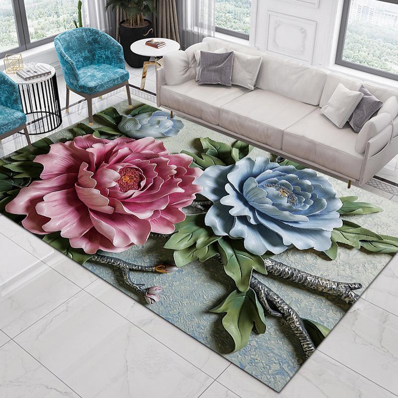 Nordic Ethnic Style Carpet Bedroom Sofa Coffee Table Tatami Home Living Room Carpet Floor Mat