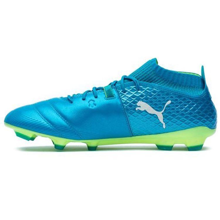 

Puma One 17.1 Круглый носок Шнуровка AG (Резиновые короткие шипы) Футбольные бутсы Мужские Футбольные бутсы Сине-зеленые 104057-02 41