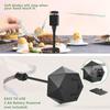 2pcs Fly Fans for Tables, Practical Fly Repellent Fan with Soft Blades, Soundless and Portable Fly Fan Keeps Your Food Clean