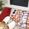 Anime Basketball Heroes Office Rug Chair Mat, Game Carpet, Suitable for Front Door, Bedroom, Living Room, Desk, Holiday Gift