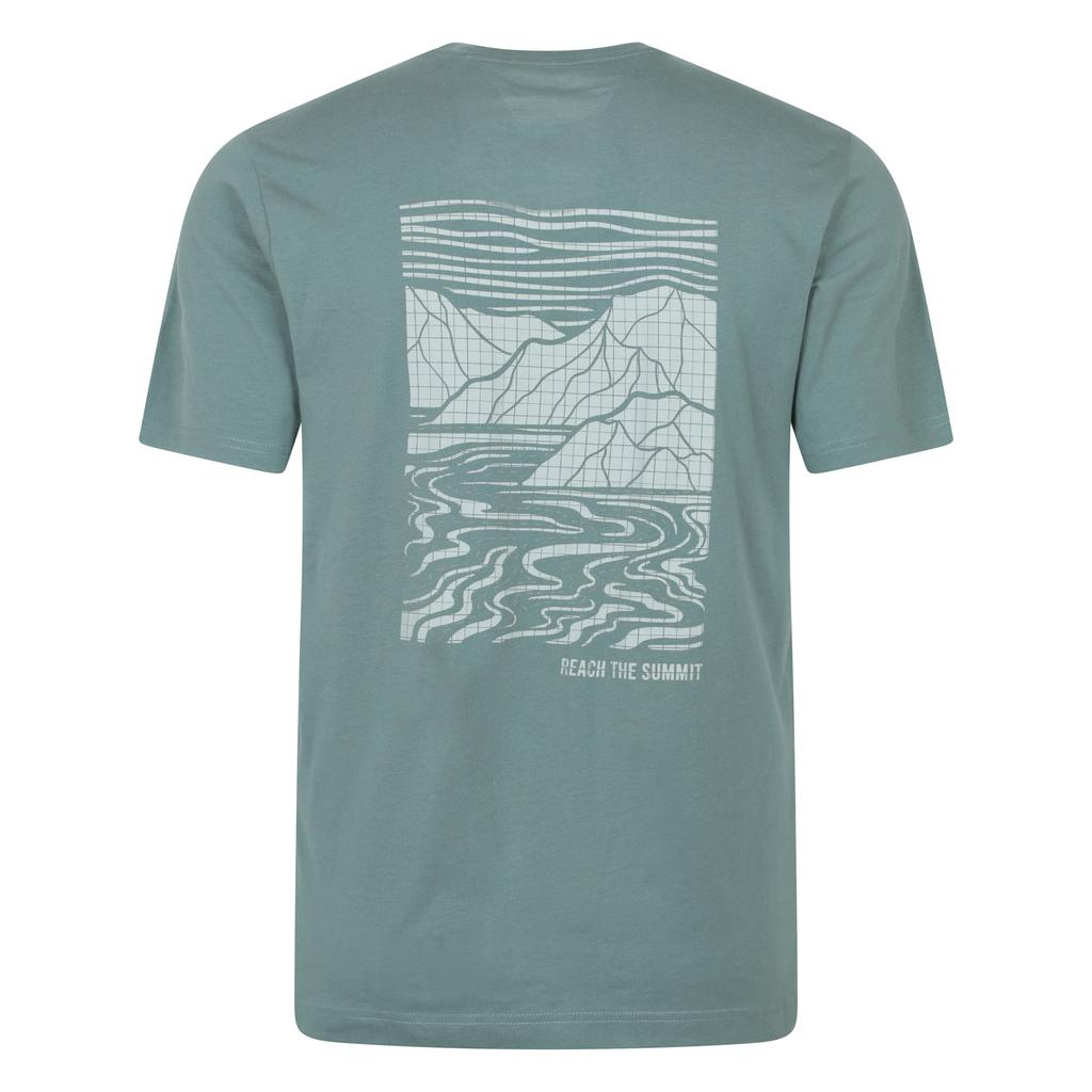 Mountain Warehouse Mens Reach The Summit Graphic T-Shirt