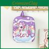Pvc Hard Kids Shell Backpack With Cartoon Batman Spiderman Unicorn Patterns