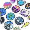 Junle Iron-On Woven Label & Cloth Patch Set