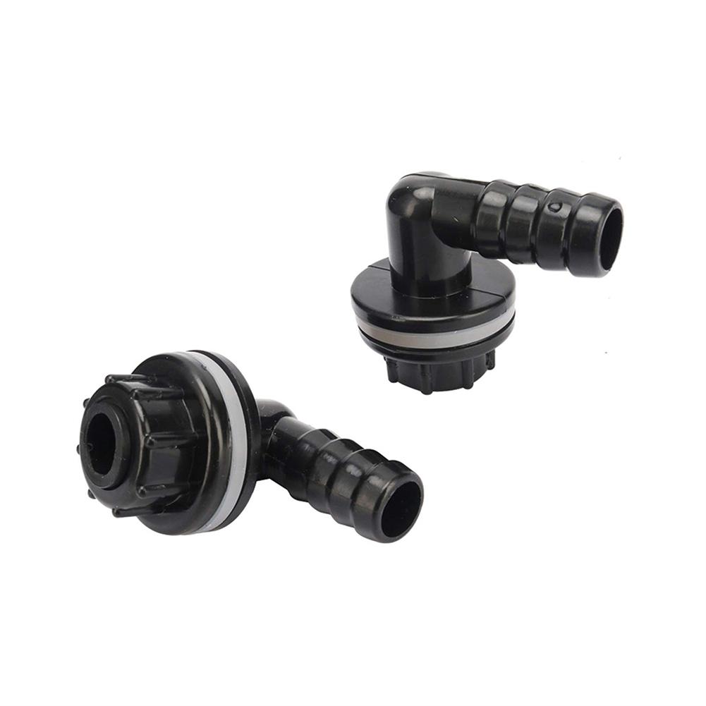 3/8" To 14mm Elbow Connector Hose Nozzle For Water Tank Fish Tank Hose Joints Aquatic Pet Irrigation Water Pipe Drain Connectors