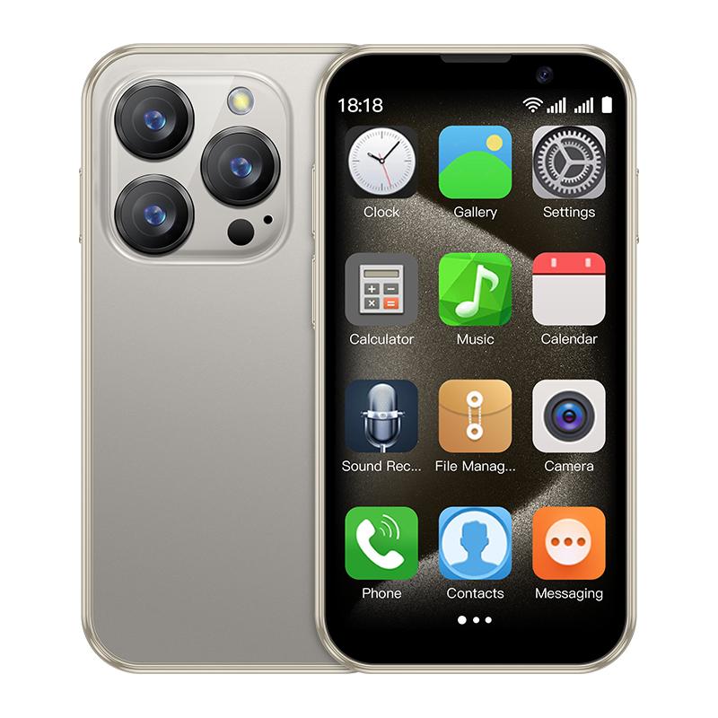 SOYES XS18 PRO 3G Mini Smartphone 3.0inch MTK6580 Quad Core 2GB RAM 16GB ROM Dual SIM 2MP Type-C Bluetooth Mp3 WIFI Face ID WCDMA Android CellPhone