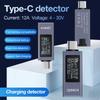 Багатофункціональний Type-C Живлення Електрична Енергія Ємність Зарядний Тестер для Мобільного Телефону DC 4-30В 0-12А Вольтметр Індикатор Зарядного Банку