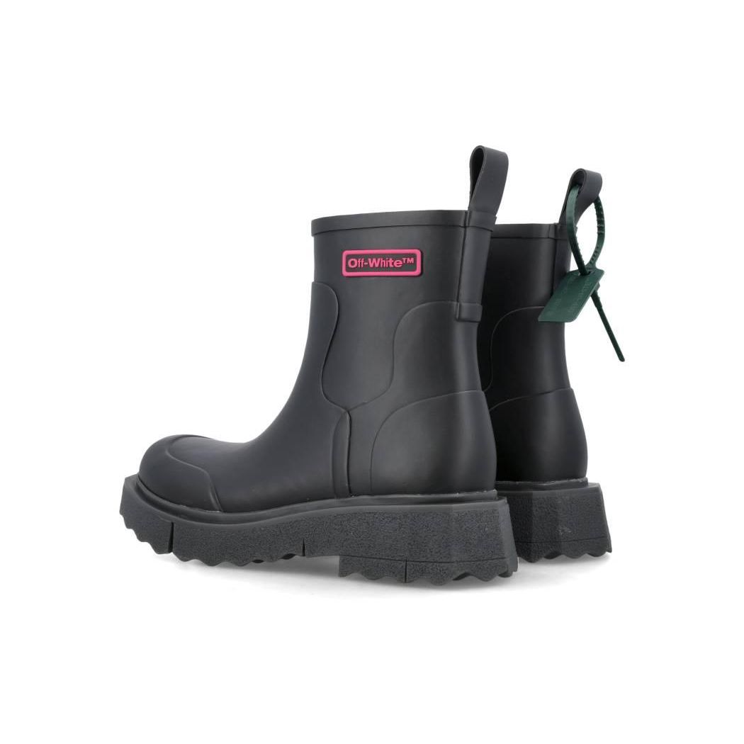 

Off-White Rain Boot Black Fuchsia Мужские кроссовки OMID016F22MAT001-1035 40