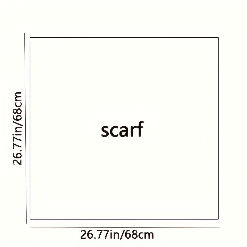 Retro Houndstooth & Paisley Imitation Silk Ladies Scarf, Smooth Satin for Women, Perfect as Necktie, Headband, Bag Accessory