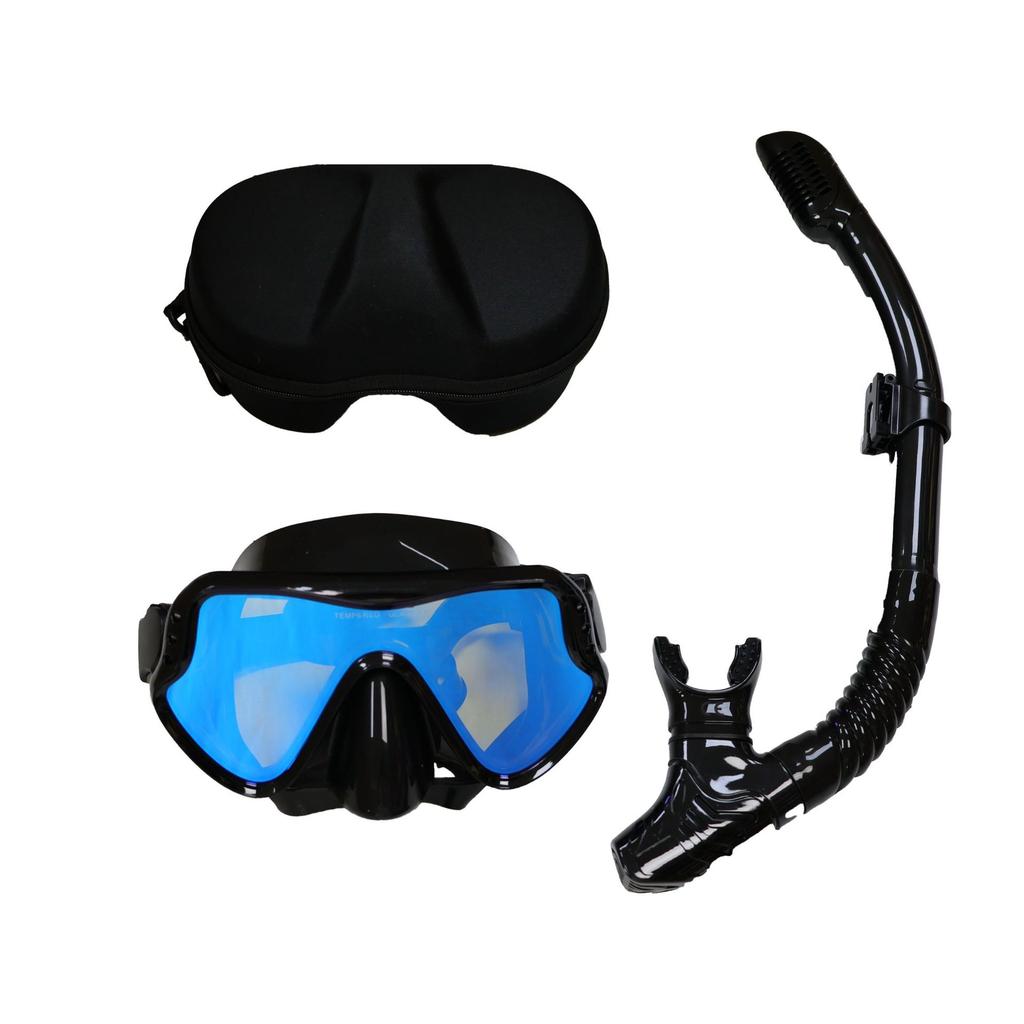 New diving goggles snorkeling mask snorkel set