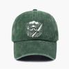 Cotton Chef-Themed Baseball Cap with Adjustable Curved Brim - Lightweight, Sun-Protective Dad Hat for Outdoor Activities, Black