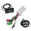 Electric Motor Controller Kit 3 Mode Sine 17A Controller with 130X Thumb Throttle LCD Display Panel
