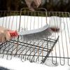 Non-Slip Grip Stainless Steel Wire Brush for Metal Rust Removal Cleaning Deburring Tool