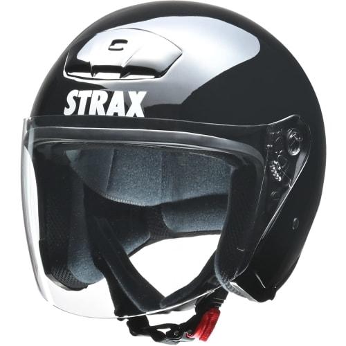 LEAD Motorcycle Helmet Jet STRAX SJ-4 Black BIG Less than 63~64cm
