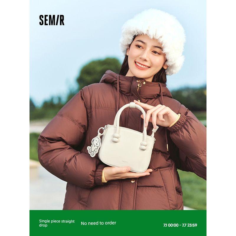 

Senma Bag Handbag Women Snoopy Series 2024 New Cute Messenger Bag Fashion Retro Shoulder Bag Fashion Caramel Brown 51101