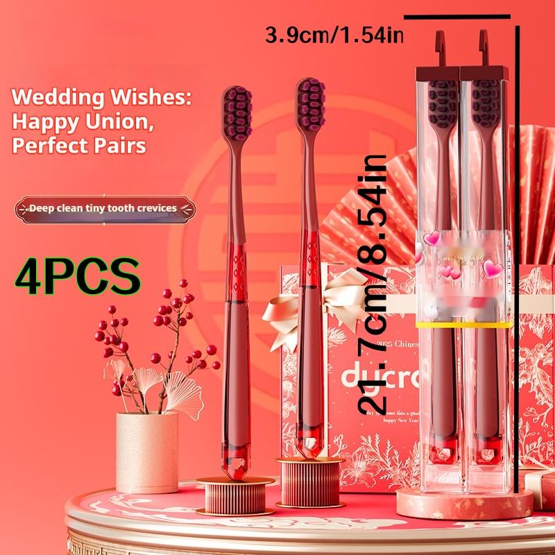 

4/8Pcs Advanced Toothbrushes for Adults, Wide Head Cleaning Toothbrushes for Deep Cleaning, Essential for Home, Outdoor Travel, Holidasents