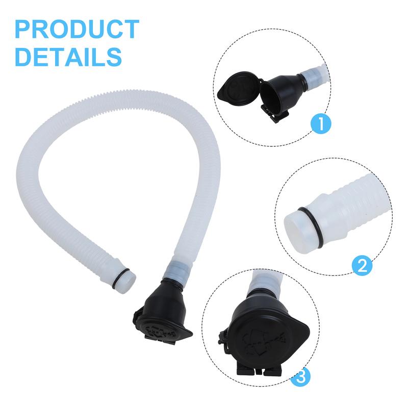 Car Windshield Filler Pipe ABS Windshield Pipe Washer Reservoir Pipe Affordable Replacement Part Easy To Tall