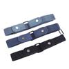 Women's Invisible Elastic Waist Belt for Jeans - Adjustable Leather Waistline Tightener