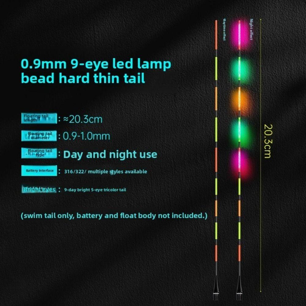 Luminous LED Fishing Smart Float Top Super Bright Night Fishing Float Top  Night Fishing