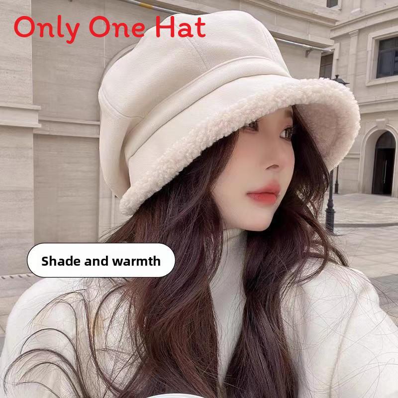 Vintage Fisherman Hat With Fleece Lining For Winter Casual Warmth