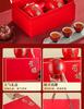 Jieying Qimen Black Tea Yunnan Dianhong Yinghong No.9 Black Tea Strong Aroma Tea High End Festival Ceramic Gift Box