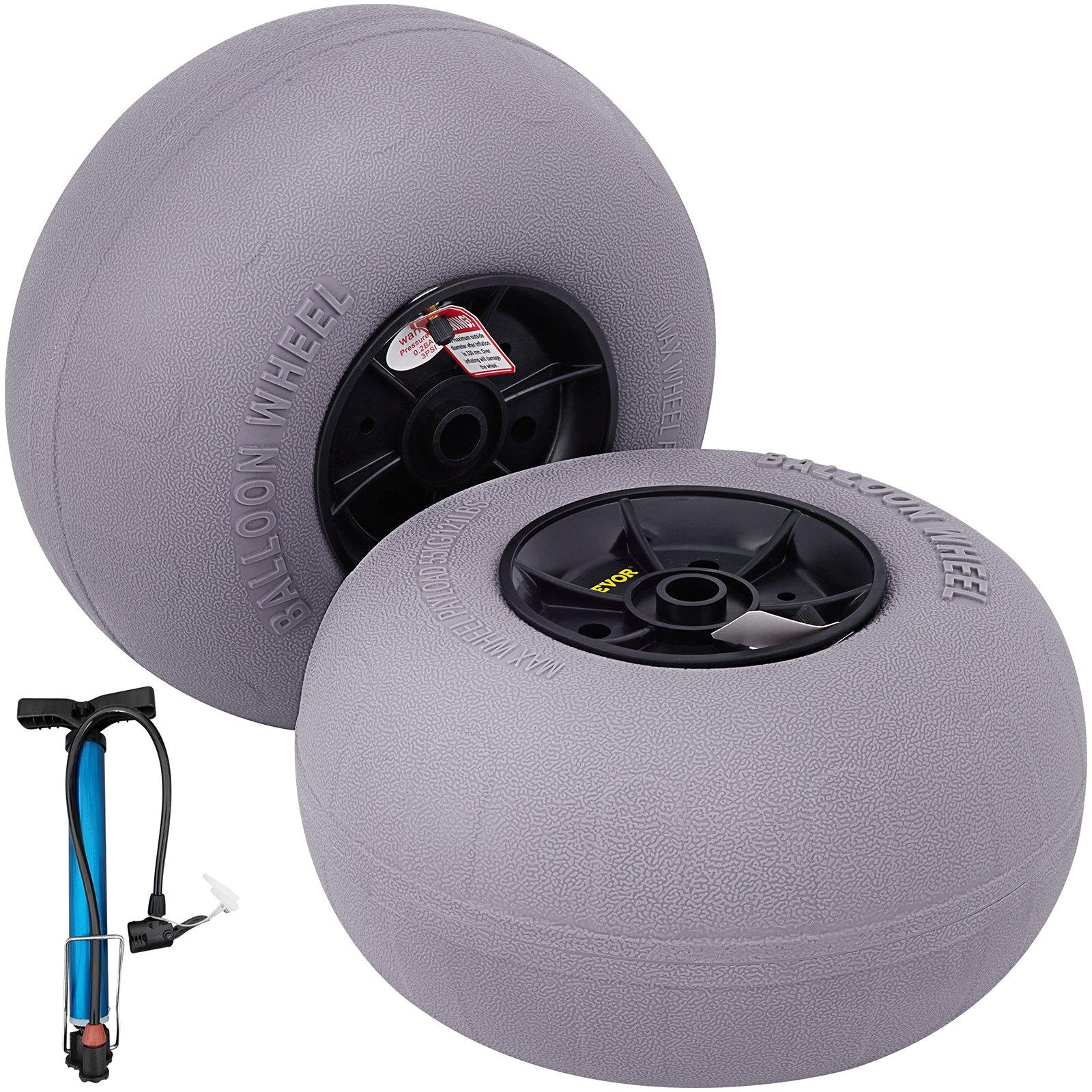 VEVOR Beach Balloon Wheels, 33 cm
