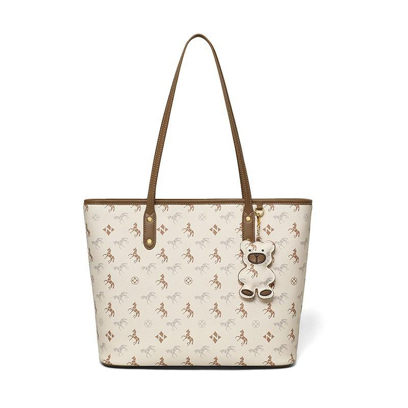 New Tote Bag Large Capacity Student Handbag Versatile One-shoulder Work Commuting Bag