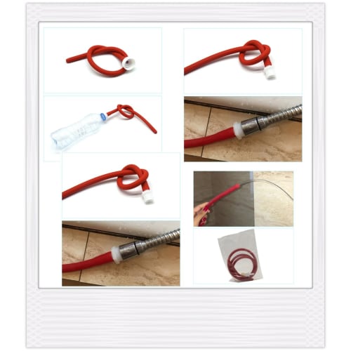 Enema Hose, Multipurpose Irrigator Nozzle, Silicone Enema Tube with Interchangeable Head, Vaginal and Anal Cleansing, Enema Hose, Anal Cleansing Tube,